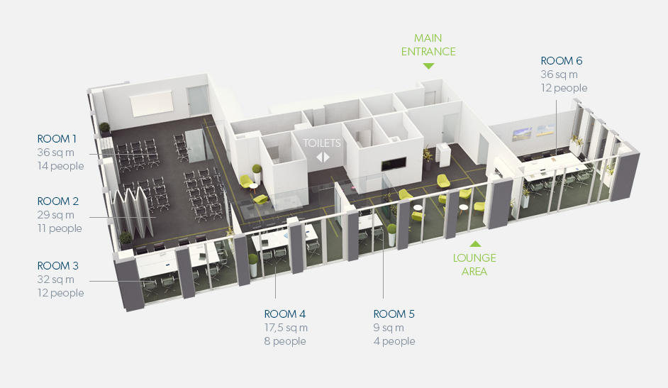 Rooms plan